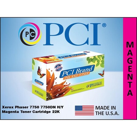 Pci Xerox 106R00654 106R654 Magenta Toner 106R00654-PCI